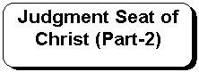 Rounded Rectangle: Judgment Seat of Christ (Part-2)